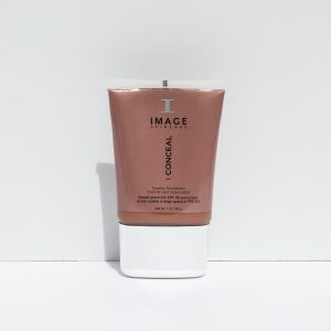 A bottle of Image Skincare foundation called I Conceal in the colour mahogany